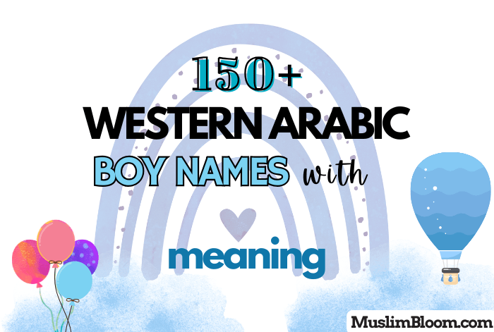 Western arabic boy names muslimbloom