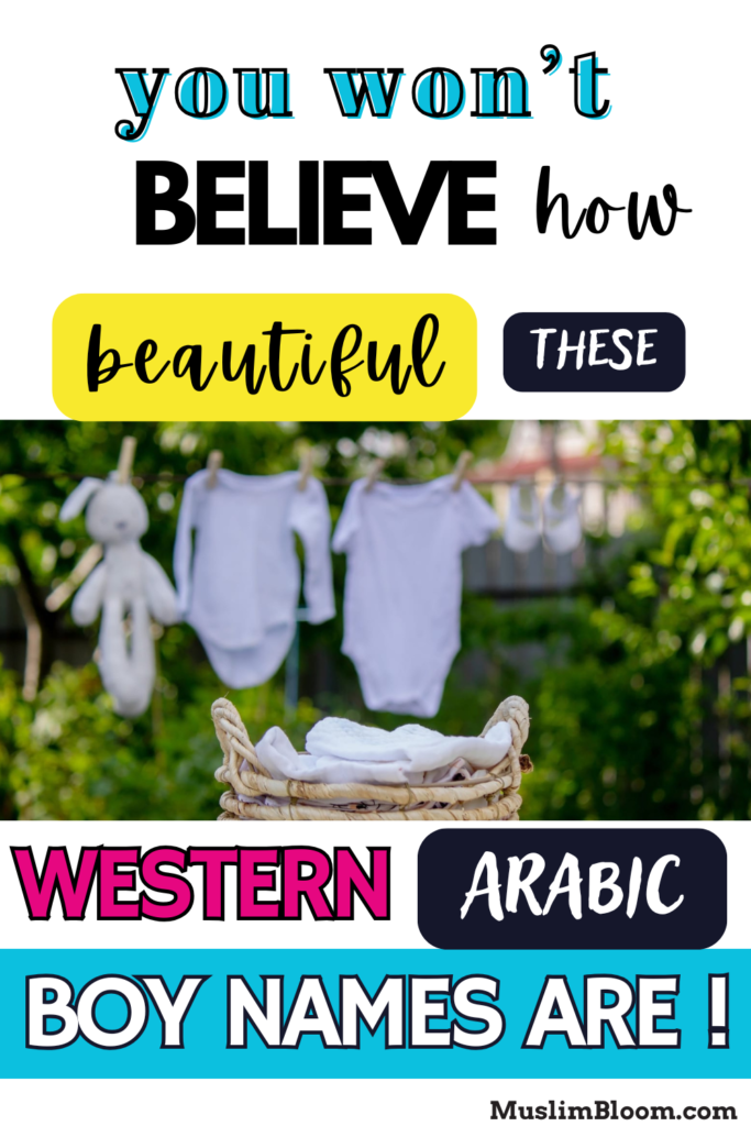 western arabic boy names pinterest