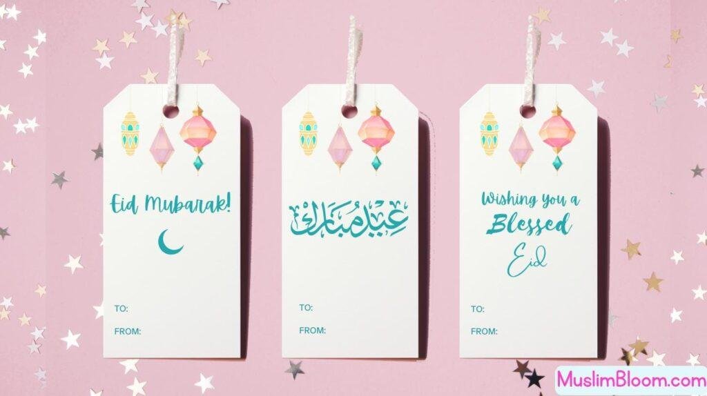 Eid Mubarak Gift Tags