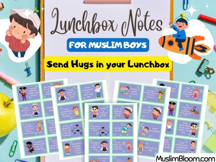 Lunchbox Notes for Boys (Muslim Edition)