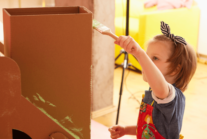 build cardboard mosque masjid muslim bloom