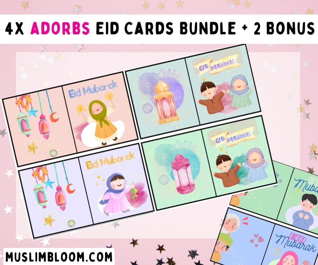 Eid Mubarak Cards Bundle 2