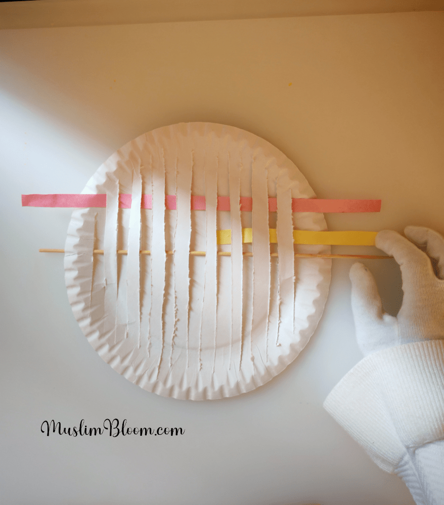 Paper Plate Basket CraftMuslimBloom