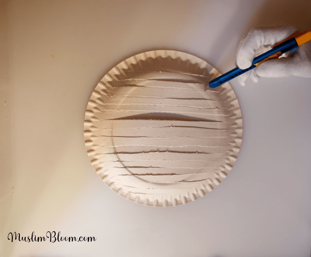 Paper Plate Basket CraftMuslimBloom