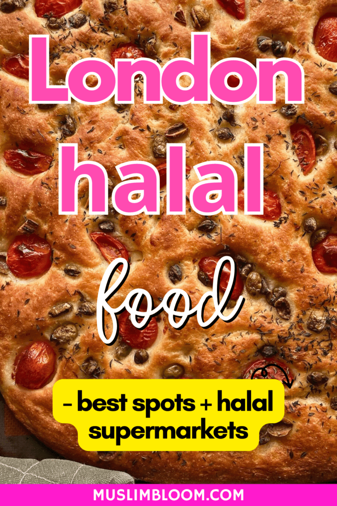 halal food in London muslim bloom pinterest